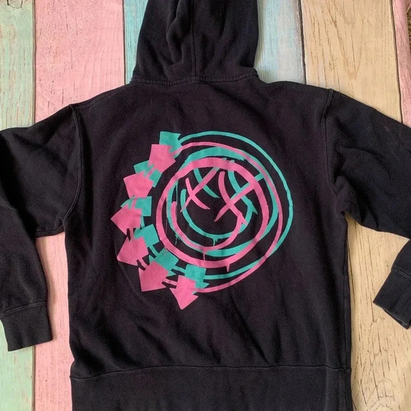 Blink-182 zip up hoodie unisex smiley - Picture 3 of 9